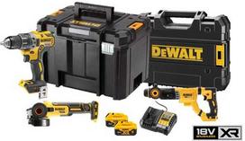 DeWALT DCK327P2T, 18V XR Combo komplektas (DCD791 + DCH263 + DCG405), 2x5.0Ah, TSTAK
