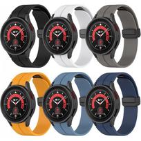 Tech-Protect Silikoninis Sportinis Dirželis Samsung Galaxy Watch 4/5/5 Pro/6/7/FE Žalias (Green)