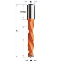 Grąžtas medienai CMT; S=10x20 mm; D=4x43 mm