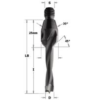 Grąžtas medienai CMT; S=M10/30°; D=10x30 mm