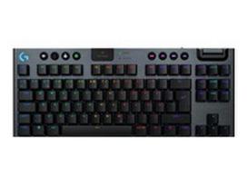 Logitech G915 X LIGHTSPEED TKL Klaviatūra Žaidimams, Juoda (Black)