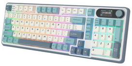 Royal Kludge RK-S98 Light Cloud Belaidė Klaviatūra, Melsva (Light Blue)