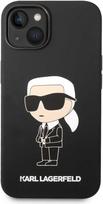 iphone 15 plus silicone case - Dėklas Karl Lagerfeld KLHCP14MSNIKBCK IPHONE 14 PLUS / 15 PLUS 6.7 "HARDCASE Juodas / Juodas SILICONE IKONIK - 1 nuotrauka