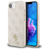 GUESS Dėklas skirtas Apple iPhone 16e (SE 4 2025) su MagSafe - Rožinis (Pink)