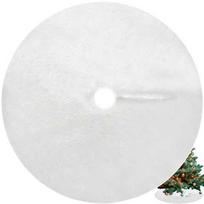 baltos kaledines eglutes - Eglutės kilimėlis Ruhhy 22227, 120 cm, balta (White) - 1 nuotrauka