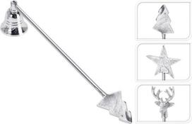 Žvakių gesiklis Mondex A54030920, sidabrinės (Silver), 29 cm