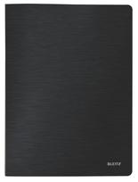 Aplankas dokumentams Leitz Style PP, A4, 20 įmaučių, juodas (Black)