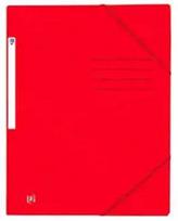 Dėklas dokumentams su gumele ELBA OXFORD, A4, raudona (Red)