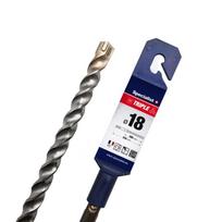 graztas betonui 18 mm - Betono grąžtas Specialist  Triple, betonui, sraigtinis, trikampis, 18 mm x 31 cm - 1 nuotrauka