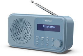 bluetooth radio - Sharp DR-P420(BL) Mėlyna (Blue) Nešiojama Skaitmeninė Radijo Kolonėlė - 1 nuotrauka