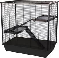 INTER-ZOO Frodo + Plastic, 78 x 48 x 80 cm, Juodas (Black)