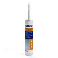 Akrilinis glaistas įtrūkimams Briko, 0.3 l, balta (White)