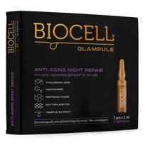 biocell - BIOCELL Glampule Anti-Aging Night Repair, 2 ampulės x 2 ml - 1 nuotrauka