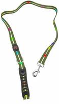 Šuns pavadėlis Doggy Village Signal Leash MT7122, tamsiai žalia, 1.2 m x 25 mm