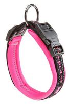 Antkaklis šunims Ferplast Sport Dog C, juoda/rožinė, 450 - 550 mm x 25 mm, 25/55
