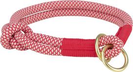 Antkaklis šunims Trixie Soft Rope, raudona/smėlio, 350 mm x 10 mm, S