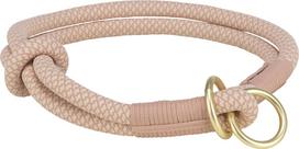 Antkaklis šunims Trixie Soft Rope, rožinė/šviesiai rožinė, 550 mm x 10 mm, L/XL