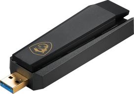 wifi usb adapteris - MSI AXE5400 USB Wi-Fi Adapter (GUAXE54) - 1 nuotrauka