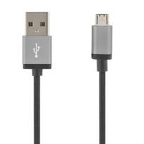 DELTACO PRIME USB 2.0 "A-micro B", 1.0m, juodas / MICRO-110