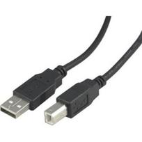 DELTACO USB 2.0 "A-B", 2.0m, juodas / USB-218S