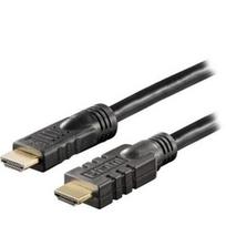 DELTACO HDMI-HDMI aktyvus, 10.0m, juodas / HDMI-1100