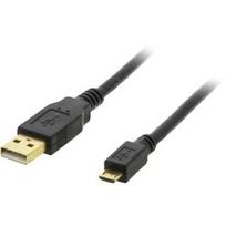 DELTACO USB 2.0 "A-micro B", 2.0m, juodas / MICRO-103