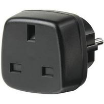 travel adapter - DELTACO UK į EU / GT-336 - 1 nuotrauka