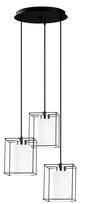 Šviestuvas kabinamas Opviq Swank 702-S2, E27, 3 x 40 W