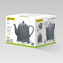 keramikiniai virduliai - Maestro MR-077 1.5L 1500W Pilkas (Grey) - 1 nuotrauka