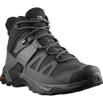 gore tex batai - Salomon X Ultra 4 MID Wide GTX vyriški žygio batai juodi/pilki 412946 - 1 nuotrauka