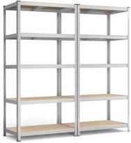 metaliniai - Songmics GLR050E01 Sandėliavimo lentyna, 200 x 100 x 50 cm, sidabrinė (Silver) - 1 nuotrauka