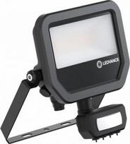 sviestuvai su judesio davikliu senukai - Ledvance FL 20 GEN4 - LED prožektorius, 11-17W, juodas (Black), IP65, su judesio davikliu - 1 nuotrauka