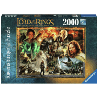 ziedu valdovas - Ravensburger Dėlionė Žiedų valdovas: Atgaila 2000 vnt. 17293 - 1 nuotrauka