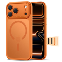 iphone orange - Tech-Protect iPhone 17 Pro MagPeak MagSafe Case - Kosminė Oranžinė (Cosmic Orange) - 1 nuotrauka