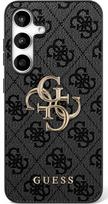 samsung galaxy s25 fe - Guess Big 4G Classic Logo dėklas Samsung Galaxy S25 FE - Juodas (Black) - 1 nuotrauka