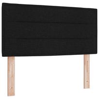 ciuzinys 120x190 cm - vidaXL Krovinių lova su čiužiniu 120x190 cm Juoda (Black), Maža dvigulė, Audinys - 6 nuotrauka