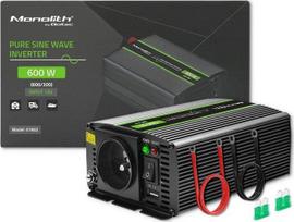itampos keitiklis inverteris 12v 230v - Qoltec 51940 Qoltec Monolith - 1 nuotrauka