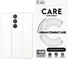 galaxy s25 5g - PanzerGlass CARE by Flagship Urban Combat Case for Samsung Galaxy S25 FE - Skaidrus (Transparent) - 1 nuotrauka