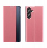 samsung galaxy a36 deklas - Hurtel New Sleep Case Flip Cover su stovo funkcija Samsung Galaxy A36 - Rožinis (Pink) - 1 nuotrauka