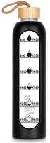 Vilde Stiklinis vandens butelis, 1 l, Juodas (Black)