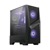 MSI Geh Midi MAG Forge 100M B/Tempered Glas/RGB Fan - Case