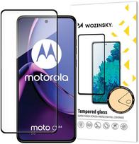 Wozinsky Grūdintas stiklas 9H viso ekrano Motorola Moto G84 Juodas (Black)