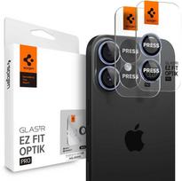 spigen glas.tr ez fit 2 pack - Spigen "Optik Pro GLAS.TR EZ FIT" Kameros Apsauga 2 vnt. Apple iPhone 16 / 16 Plus / 17 - Mėlyna (Blue) - 1 nuotrauka