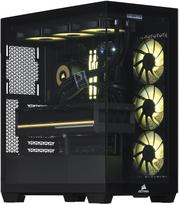 Actina PC AMD Ryzen 7 9800X3D, 32GB DDR5, 2TB SSD, AMD Radeon RX 9070 XT, Midi Tower, Juodas (Black)