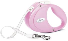 Automatinis pavadėlis Flexi Puppy FL44506, rožinis, 2m