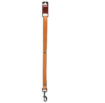 Šuns pavadėlis Zolux Leather Lined, šviesiai ruda, 1 m x 25 mm