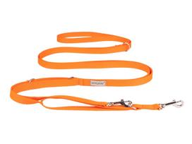 Reguliuojamas pavadėlis Amiplay Samba 8in1, oranžinė, M