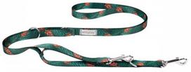 Šuns pavadėlis Amiplay Be Happy 7in1 Jungle, žalias, L, 1-2 m x 25 mm