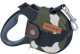 Automatinis pavadėlis Amiplay Adventure Infini, žalias, S