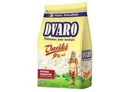 Pusriebė DVARO varškė, 9% rieb., 400 g
